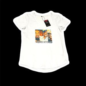 Legends never die V-Neck T-shirt